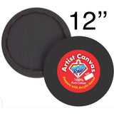 SuperbBoardRoundBlackCanvasBoard-4