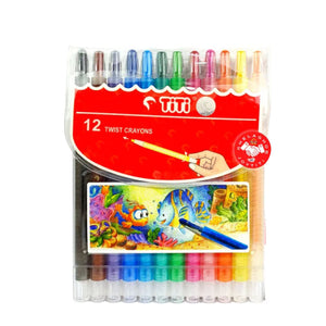 TitiTwistOilPastelCrayons12AssortedColors