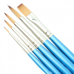 Winsor_NewtonCotmanWatercolourSyntheticHairBrushPackof5