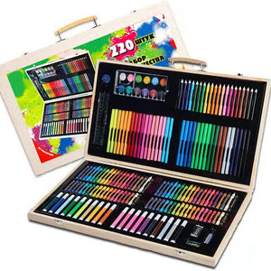WoodenPaintingArts_CraftDrawingColorKit180pcsforKids