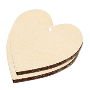 WoodenSliceHeartShape3.5Inch_5Pcs